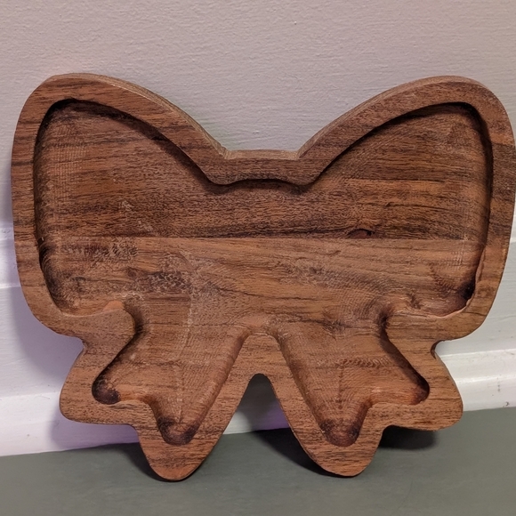 Other - Bow Wood Trinket Dish